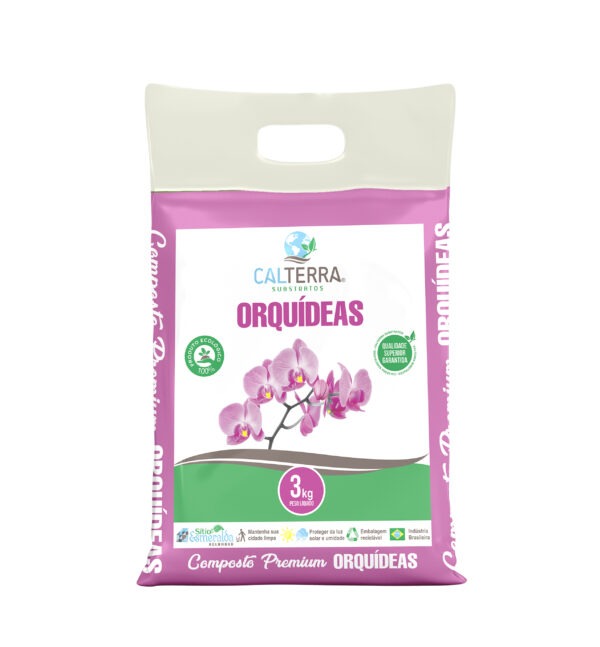 Composto premium para orquídea 3KG - CALTERRA
