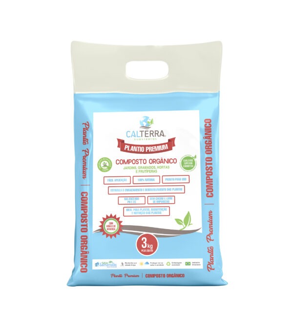 substrato terra vegetal composto premium hortas gramas e jardins