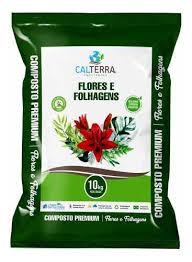 FLORES E FOLHAGENS SUBSTRATO CALTERRA 10 KG