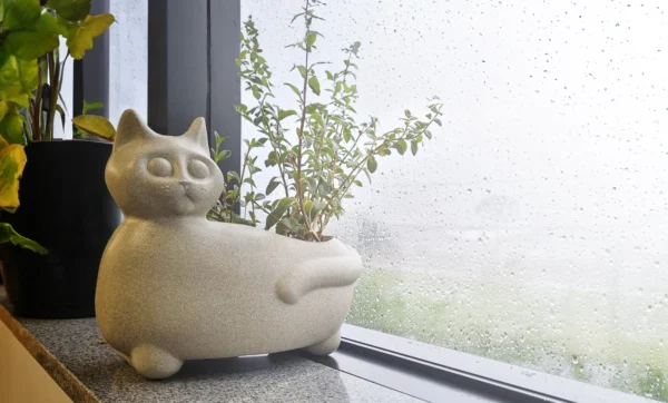 Vaso Mascote Gato - Imagem 4